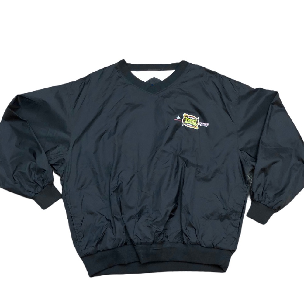 2004 Super Bowl 38 Pullover Windbreaker Size XL - Picture 2 of 8